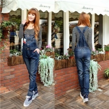 热卖2013秋冬新品孕妇装孕妇背带裤大码牛仔背带裤孕妇牛仔裤长裤