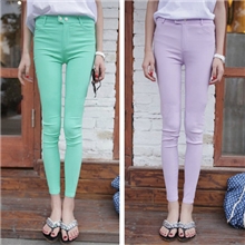 2013秋季女装新款韩版纯色休闲打底裤紧身显瘦裤432厂家直销