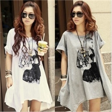 夏季孕妇装批发新品韩版大码短长袖孕妇裙不规则下摆孕妇连衣裙