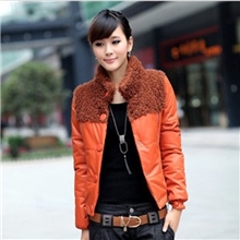 2013新款韩版欧美靓丽毛毛领女式棉衣女装秋季外套批发棉衣