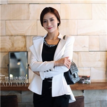 2013新款韩版装短外套韩版高端修身气质小西装燕尾服女装
