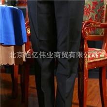 女式工装长裤酒店工作服服务员黑色裤子制服直筒裤DS-3601