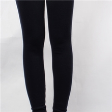 女士打底裤，秋冬款纯棉加厚暖长修身打底裤，静版