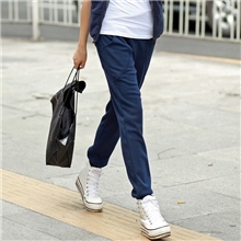 秋冬新款不倒绒女式运动休闲裤女韩版宽松加厚保暖女卫裤批发