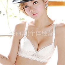 千思恋法式软杯四排扣聚拢调整型侧收爆乳内衣套装3303U型美背