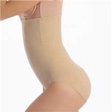 不卷边无痕无缝女式燃脂产后瘦身收胃塑身裤高腰收腹内裤