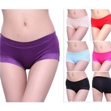 3532爆款提臀无痕三角裤女竹纤维性感内裤女士内裤批发