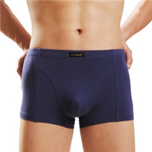 男士内裤网络热销款莫代尔男士内裤纯色男平角内裤5色有码数