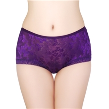 热销款小天儿8807高档莫代尔竹纤维女内裤高腰大码女式内裤批发