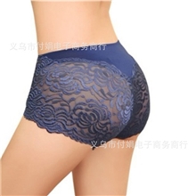 时尚镂空性感内裤性感蕾丝提花内裤高腰大板收腹提臀三角裤