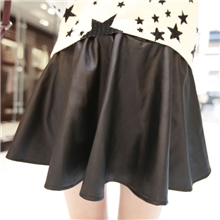 2013新款哑光PU皮质半身裙批发复古百褶高腰皮裙皮短裙厂家
