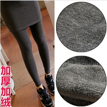 秋冬假两件打底裤裙裤包臀加绒加厚打底裤裙批发女保暖裤修身
