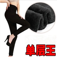 2013热卖双层考拉绒加厚加绒保暖裤义乌时尚九分打底裤批发厂家