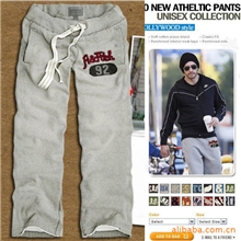 特价工厂批发AF新款男士秋冬装加厚加绒卫裤运动休闲裤af男裤