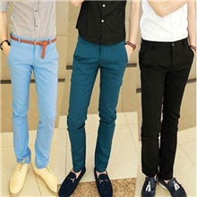 批发2013新款修身英伦男士时尚休闲裤男式长裤子男生韩版小脚裤