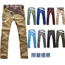 13新款大货批发韩版男式长裤子男裤修身裤10色休闲裤男