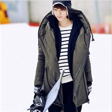 VIP批发批发秋冬新款韩版修身加大加厚大码男士长款棉衣大衣外套