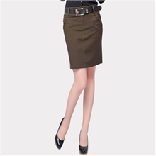 蝶贝儿韩版纯色修身半身裙打底裙包裙A字中裙裙装批发Q07001