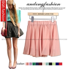 2013夏款雪纺半身裙雪纺裙裤半身裙短裙包裙安东服饰批发301