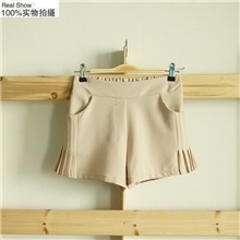 K8601芷苁夕夏款日系女装批发宽松百搭裙裤|女式短裤~3色