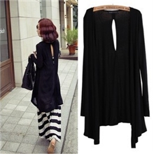 2013夏季新品女装防晒衣开衫女莫代尔空调衫后背镂空不规则开衫