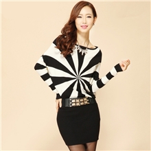 2013韩版秋季新款一件代发免费代理女装正品长款针织连衣裙B224