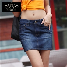 秋冬外贸原单爆款韩国女装批发新款时尚女式包臀牛仔短裙半身裙