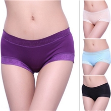 义乌批发莫代尔性感女士内裤无痕提臀舒适内裤一件代发311