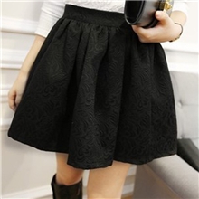 2013款新小香风提花浮雕花苞裙高腰裙松紧腰短裙半身裙女批发