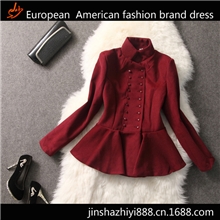 2013秋冬装新款欧美大牌批发女式外套时尚女式外套潮流女式外套