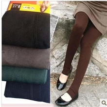 一件代发秋冬款女装加肥大码内里拉绒女式连裤袜打底裤袜踩脚裤