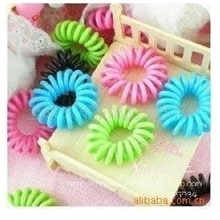 批发促销价韩国热卖糖果色电话线发圈/头绳