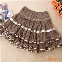 供应新款短裙半身裙淑女层层蛋糕裙YB1369