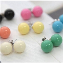 代理专用小礼物韩国小饰品时尚潮流文静多种颜色糖果耳钉
