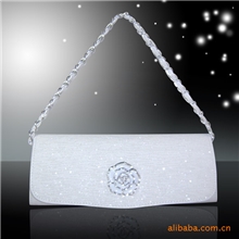 新款韩版明星包晚宴手提包玫瑰花女包新款手拿包新娘化妆包包