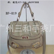 专业生产供应气质高档鳄鱼纹女式包休闲手袋019