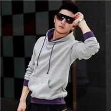 一件代发免费代理男装潮学生运动帽衫连帽套头男士修身卫衣保暖
