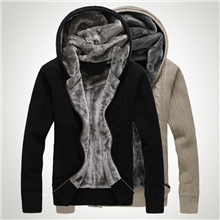 2013秋冬装新款男毛线外套开衫潮男士男棉衣韩版男装棉服保暖