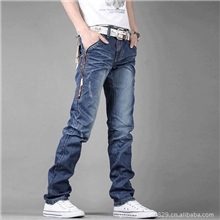 厂家直销男式牛仔裤品质休闲牛仔裤韩版男牛仔长裤Q1068#