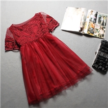 2013年春夏新款欧根纱绣花蓬蓬连衣裙公主裙清仓不退货120