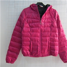 批发外贸原单新款女款小棉衣纯色亮色棉服棉衣棉袄棉外套