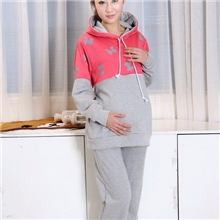 【爆款】秋季韩系孕妇套装加厚孕妇装哺乳装套装孕妇装批发