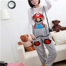 2302013春装新款阿桑娜风格女式韩版休闲玛丽背带裤长裤子