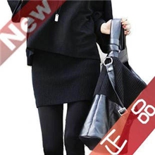 2013韩版秋冬新款黑色修身包臀短裙秋冬裙韩版半身裙秋毛线裙子