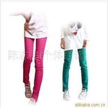 断码清仓韩版松紧裤头窄管裤/内搭裤/九分打底裤/铅笔裤