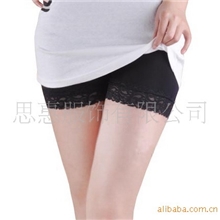 2013新款三分裤季潮防走光三分裤蕾丝打底裤显瘦安全裤