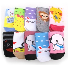 外贸袜子中筒卡通袜批发日单直板长款女卡通袜子袜子批发009