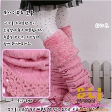 【迎新年促销款】博璐锦韩国儿童袜套针织沟边保暖可爱时尚