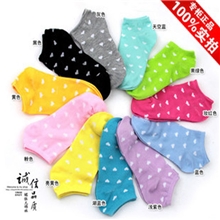 厂家批发外贸袜子糖果色女船袜女士糖果色浅口隐形船袜
