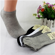 厂家批发纯棉纯色男船袜隐形袜浅口袜男袜男士袜子爆款